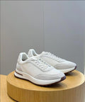 Loro piana Mesh & Suede Low-Top Sneakers