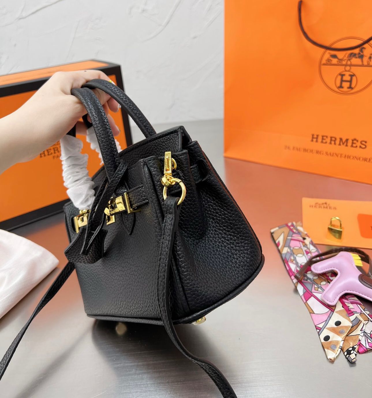 Hermès Birkin 25 (Noir)