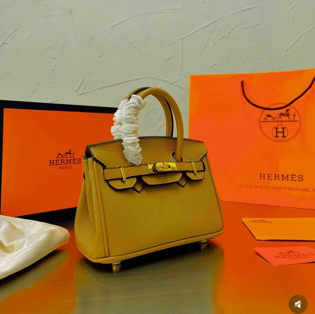 Hermès Birkin 25 (Jaune Ambre)