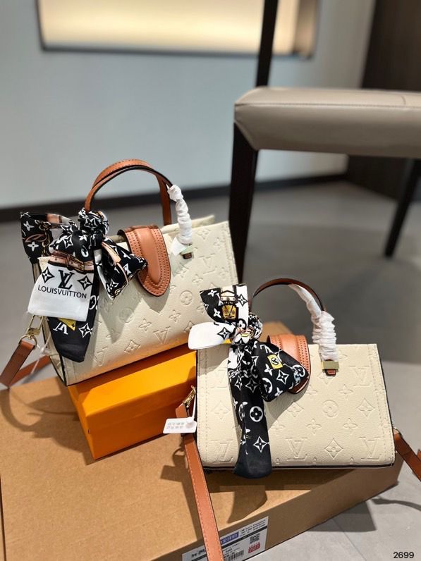 Louis Vuitton OnTheGo BB (Cream / Monogram Empreinte)