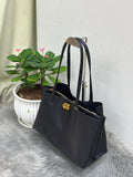 Coach Willow Tote in Black (Crossgrain Leather)