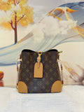 Louis Vuitton NéoNoé BB (Monogram Canvas with Caramel/Natural Cowhide Leather Trim)