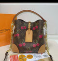 Louis Vuitton Nano Noé (Monogram Cherry Print)