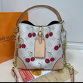 Louis Vuitton Nano Noé (Monogram Cherry Print)
