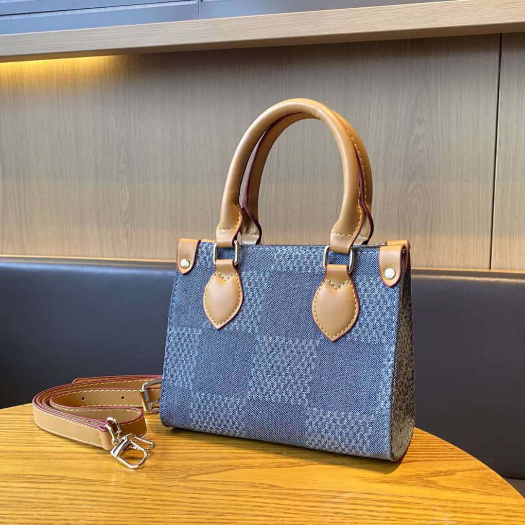Louis Vuitton OnTheGo PM (Damier Denim Blue)