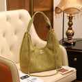 Chanel Hobo Bag (Green Suede)