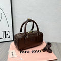 Miu Miu Arcadie Bag (Dark Brown)