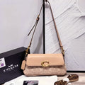 Coach Tabby Shoulder Bag 26 In Signature Canvas (Tuffet/Light Coral)