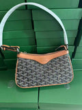 Goyard Baguette Bag (Black & Tan)