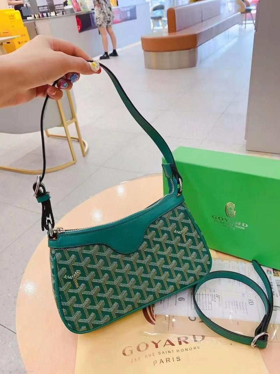 Goyard Vendôme Nano Bag (Green)