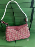 Goyard Baguette Bag (Burgundy)