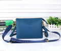 Prada Vitello Phenix Crossbody Bag (Denim Blue)