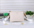 Prada Vitello Phenix Crossbody Bag (Chalk White)
