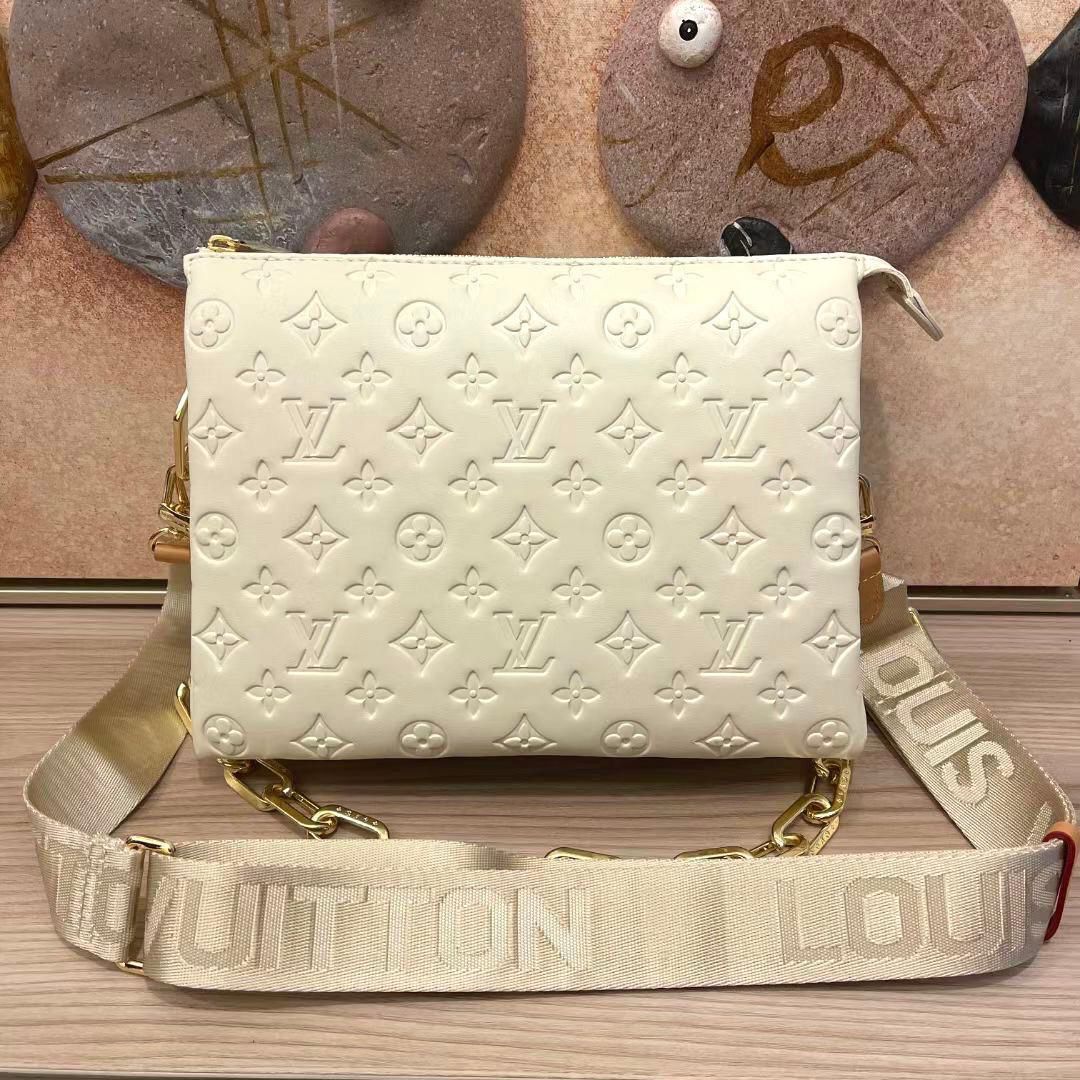 Louis Vuitton Trio Messenger (Monogram Empreinte Cream)
