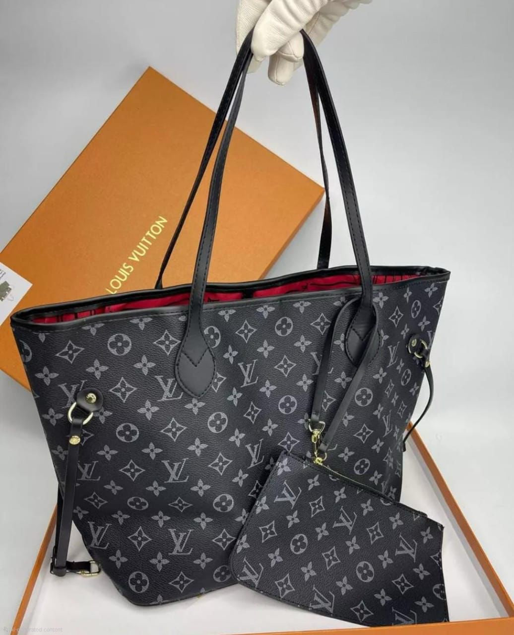 Louis Vuitton Neverfull MM (Monogram Eclipse)