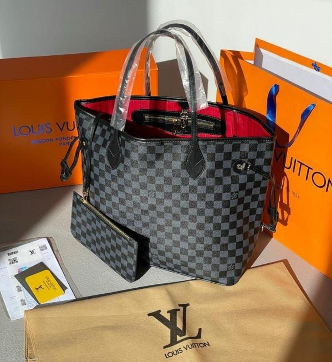 Louis Vuitton Neverfull MM (Damier Graphite)