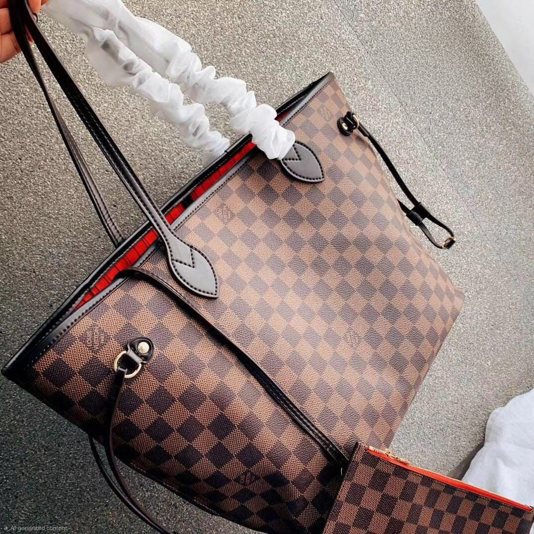 Louis Vuitton Neverfull MM (Damier Ebene)