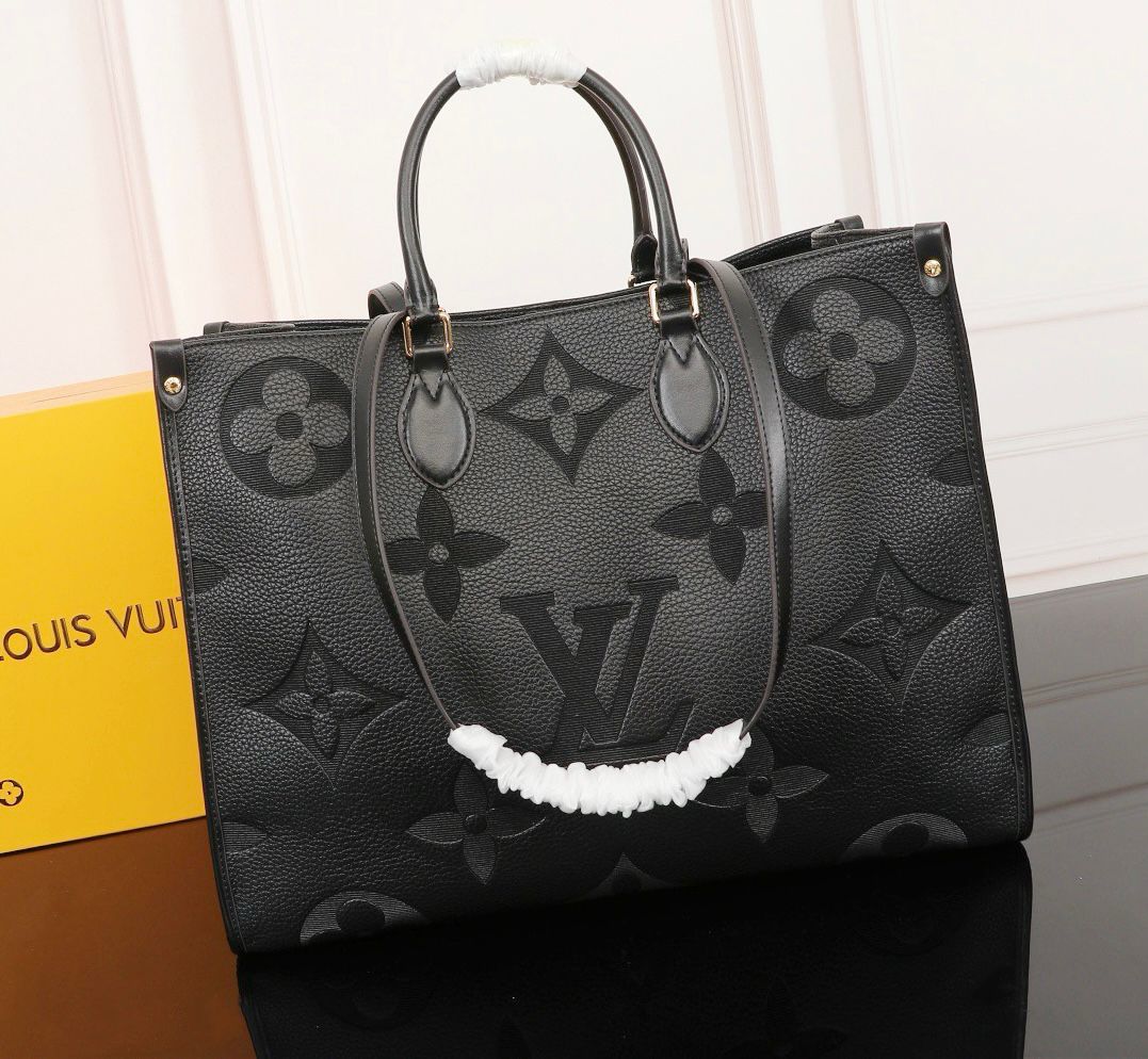 Louis Vuitton Onthego MM (Monogram Empreinte Giant - Noir)