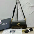 Coach Tabby Shoulder Bag 26 In Signature Canvas (Brown/Black)