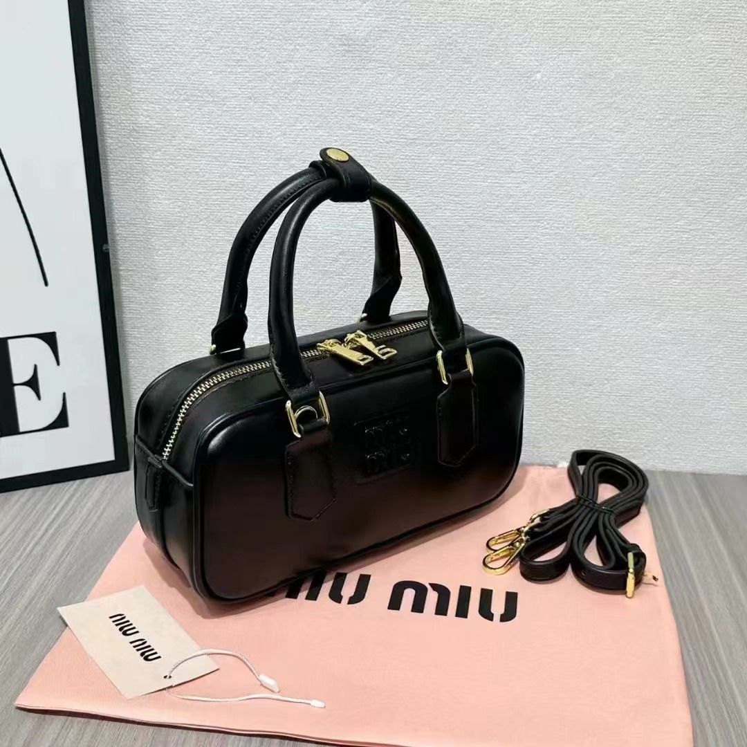 Miu Miu Arcadie Bag (Black)