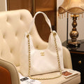 Chanel Hobo Bag (White Lambskin)