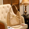 Chanel Hobo Bag (Beige Lambskin)