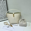 Saint Laurent Le 37 Bucket Bag (White)