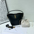 Saint Laurent Le 37 Bucket Bag (Black)