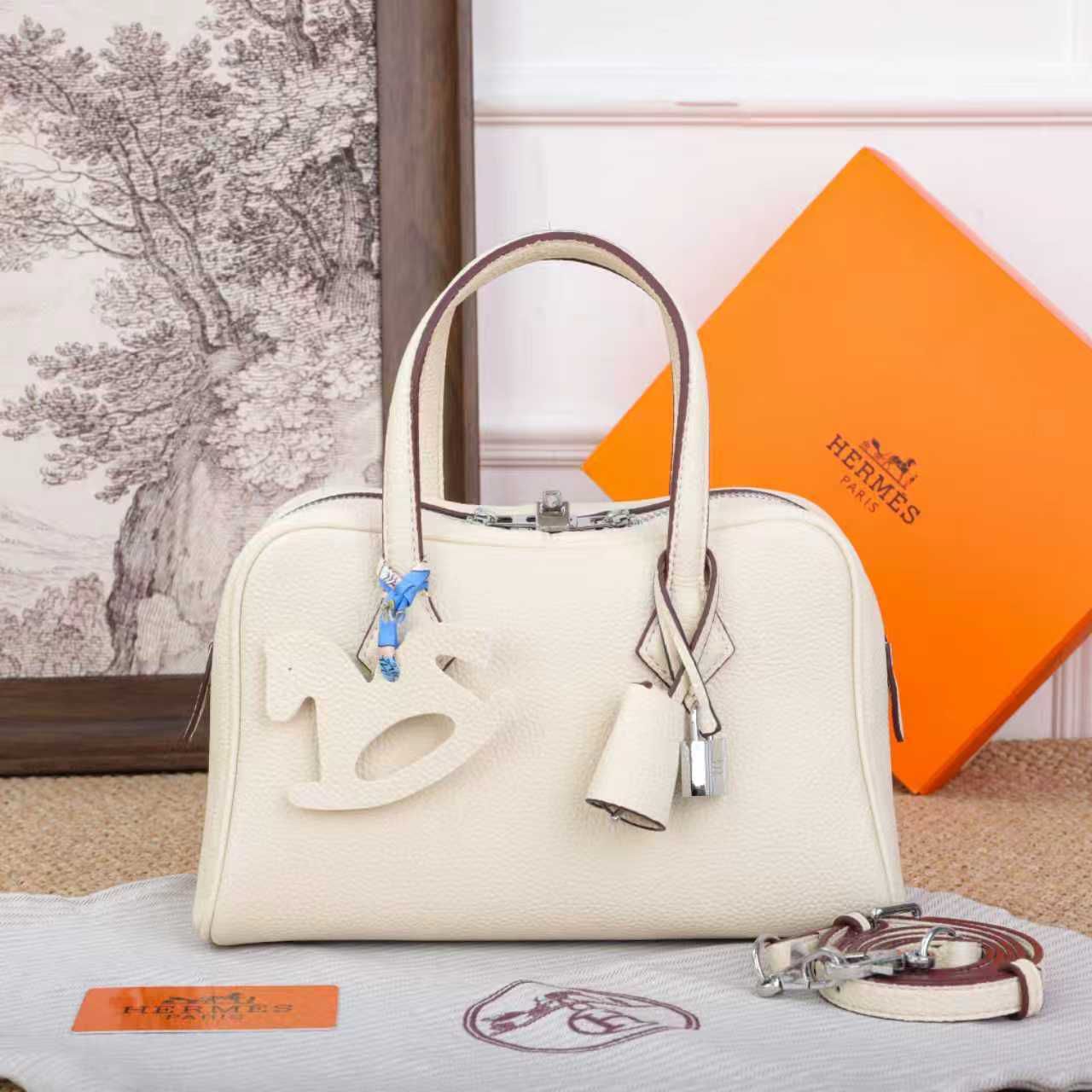 Hermès Bolide 1923 - 25 (Craie / Off-White)