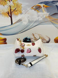 Coach Teri Shoulder Bag with Strawberry Print (Chalk/Multi)