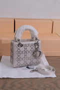 Lady Dior My ABCDior Bag with Crystal Cannage Embroidery