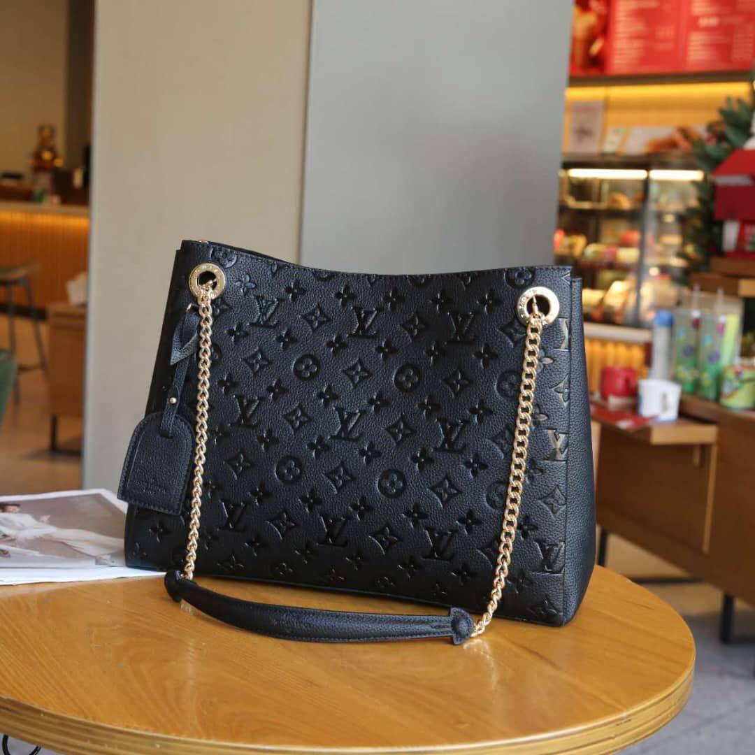 Louis Vuitton Vavin MM in Monogram Empreinte Leather (Black)