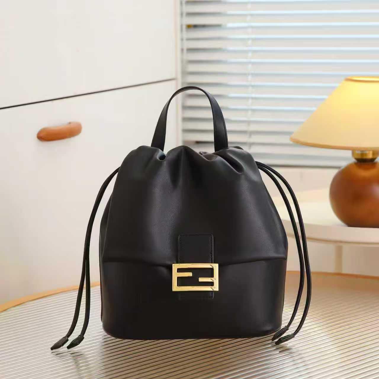 Fendi Baguette Backpack (Black)