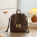 Fendi Baguette Backpack (Tobacco/Brown)