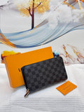 Louis Vuitton Zippy Organizer (Damier Graphite)