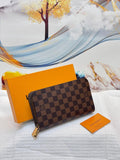 Louis Vuitton Zippy Organizer (Damier Ebene)