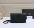 Saint Laurent Cassandre Matelassé Chain bag (Black)