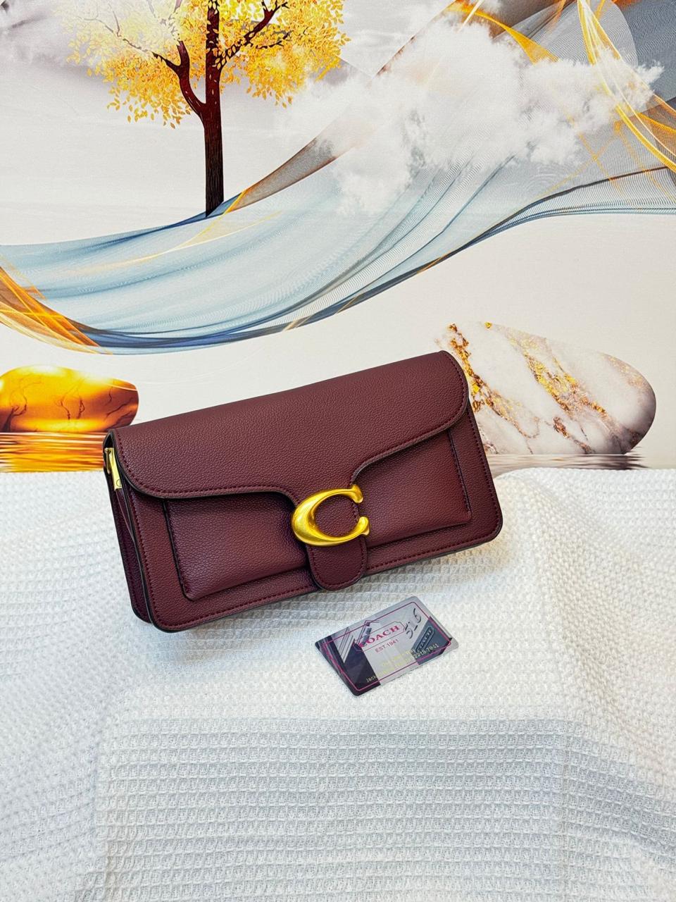 Coach Tabby Shoulder Bag 26 (Wine)