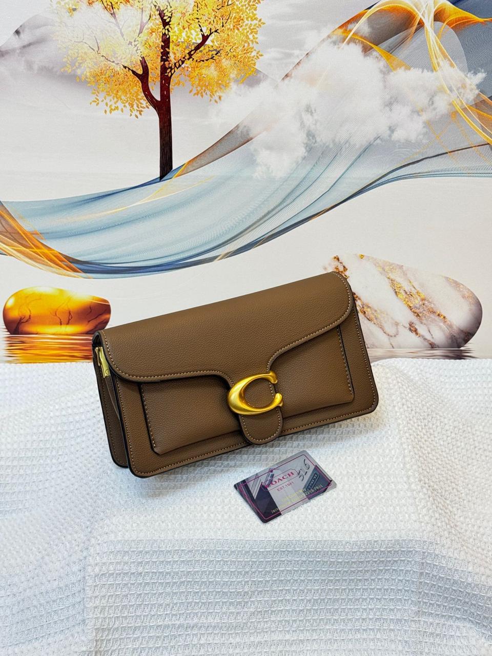 Coach Tabby Shoulder Bag 26 (Dark Stone)