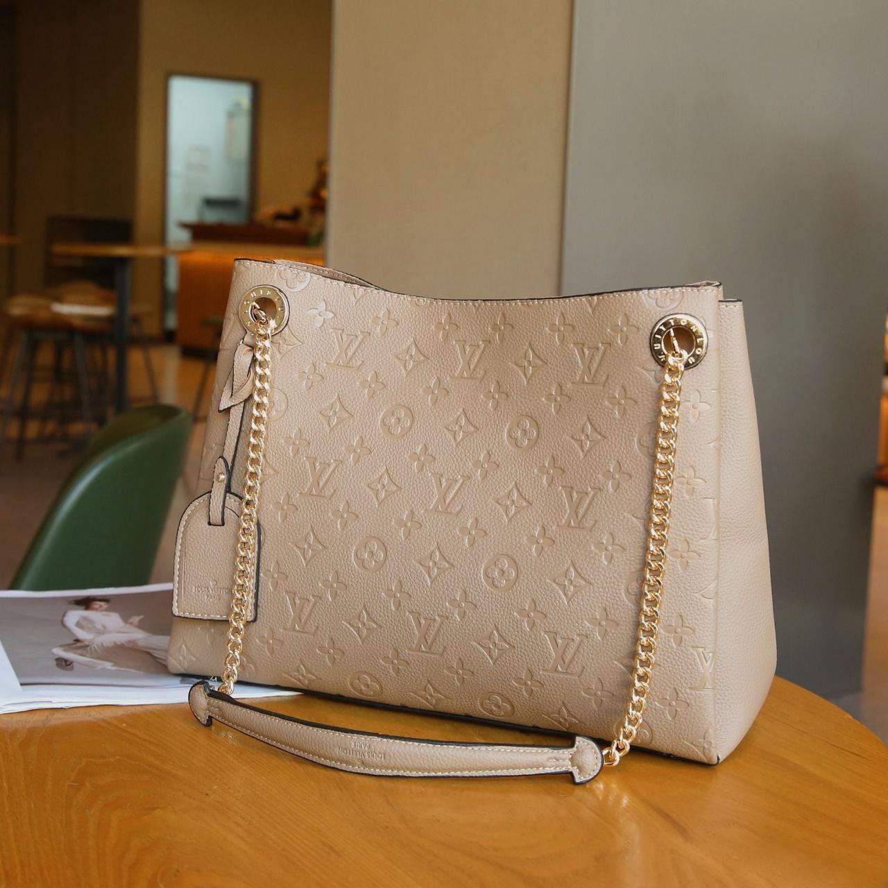 Louis Vuitton Vavin MM in Monogram Empreinte Leather (Turtle Dove)