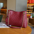 Louis Vuitton Vavin MM in Monogram Empreinte Leather (Cerise)