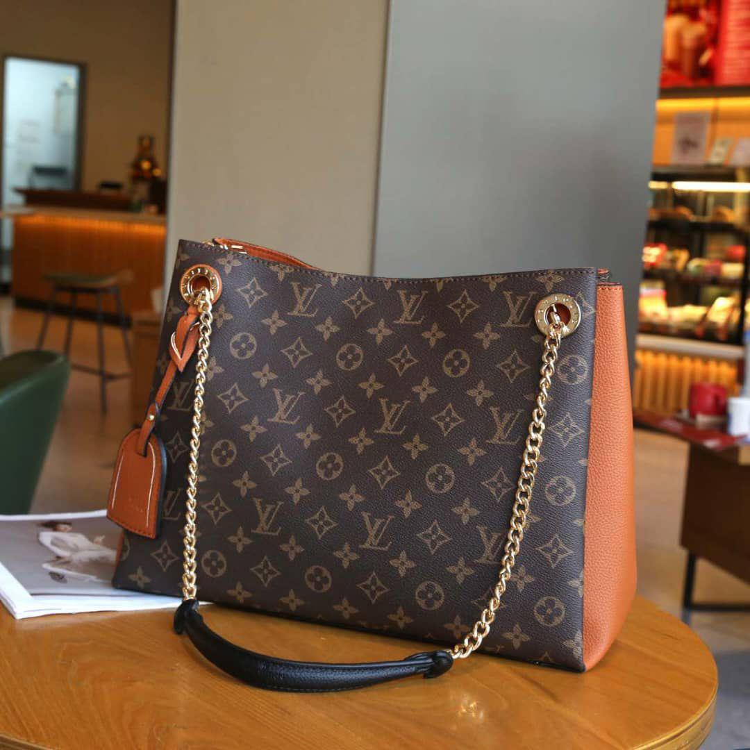 Louis Vuitton Vavin MM in Monogram Canvas & Leather (Caramel)