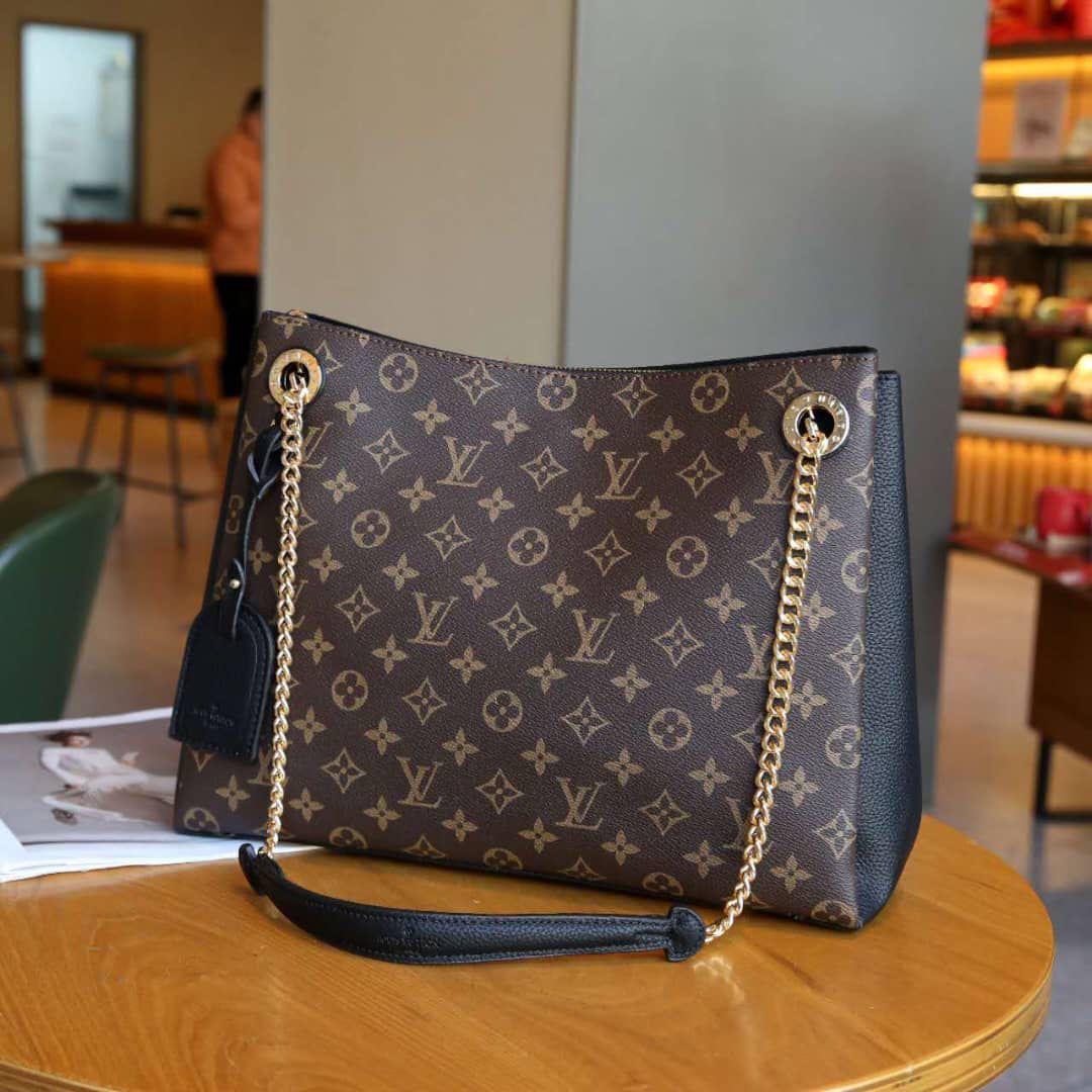 Louis Vuitton Vavin PM in Monogram Canvas & Leather (Noir/Brown)