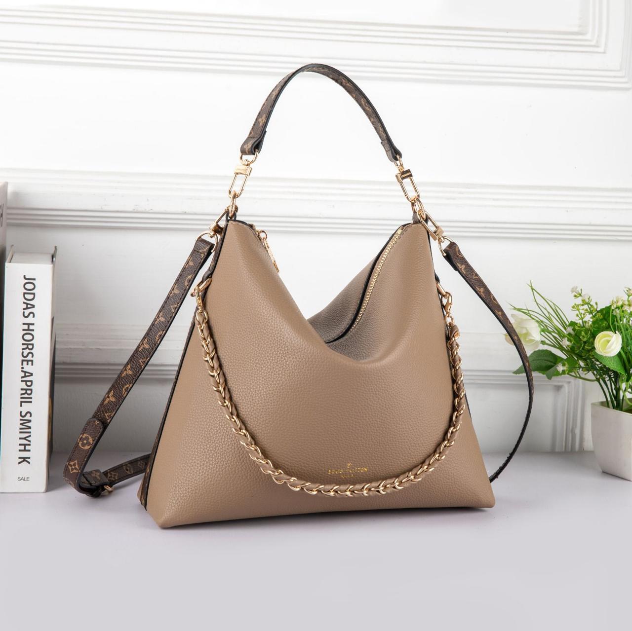 Louis Vuitton Blossom Hobo Bag (Beige)