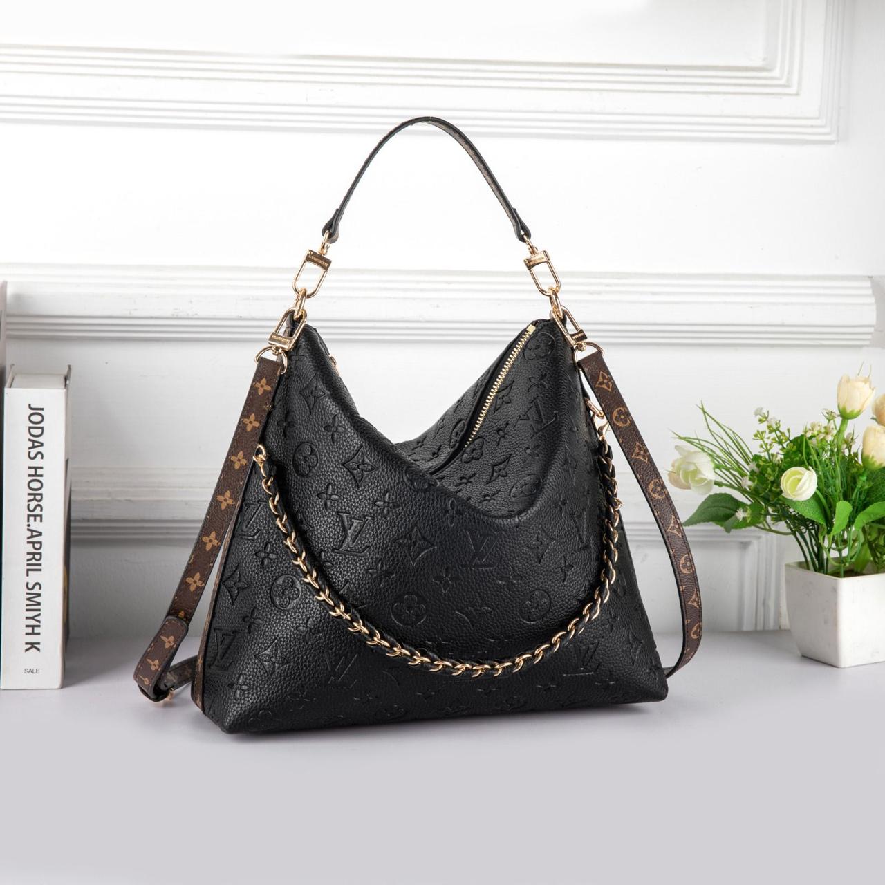 Louis Vuitton Blossom Hobe Bag (Black)