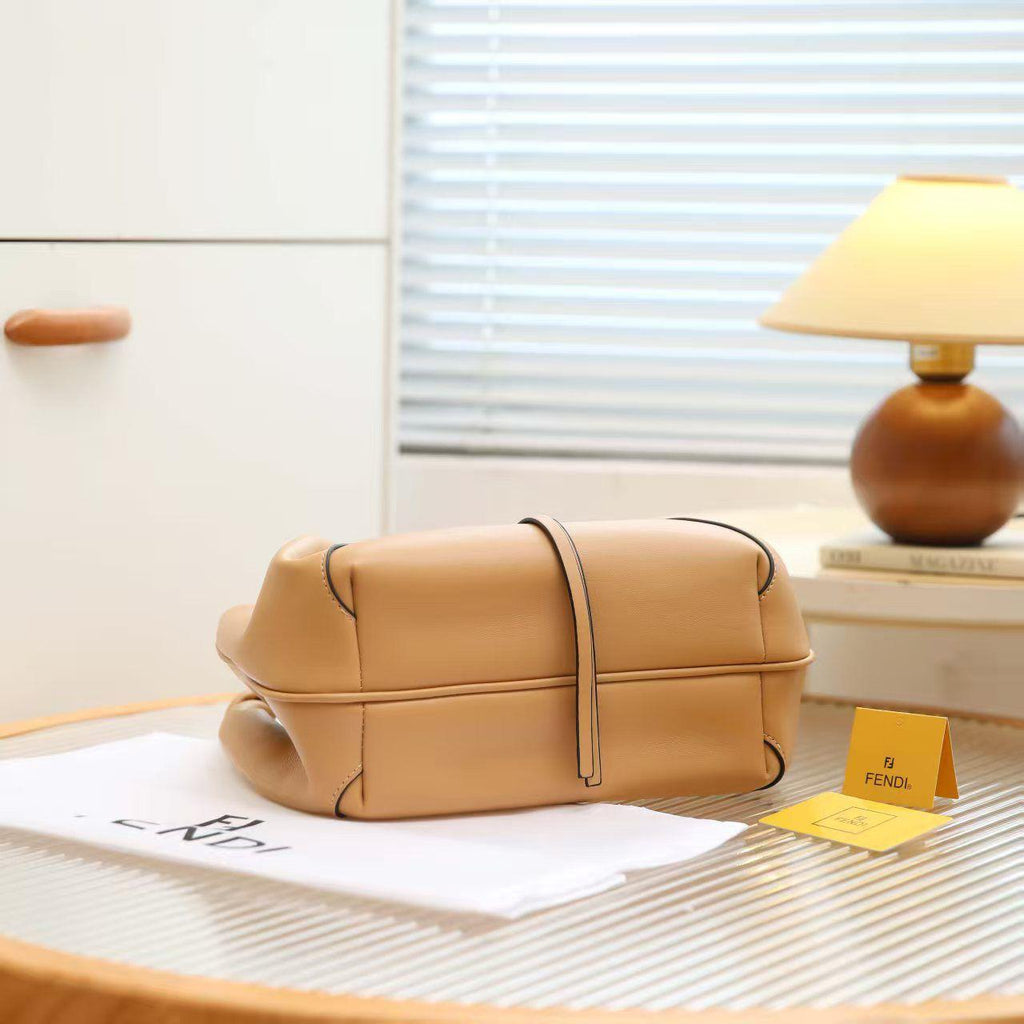 Fendi C'Mon Bag (Tan/Camel)