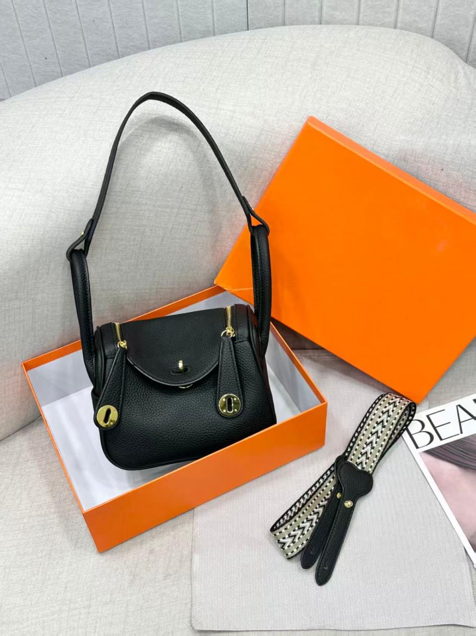 Hermès Lindy Mini (Black)