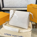 Louis Vuitton Coussin PM (White Patent)