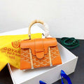 Goyard Saïgon Structured Bag (Orange)