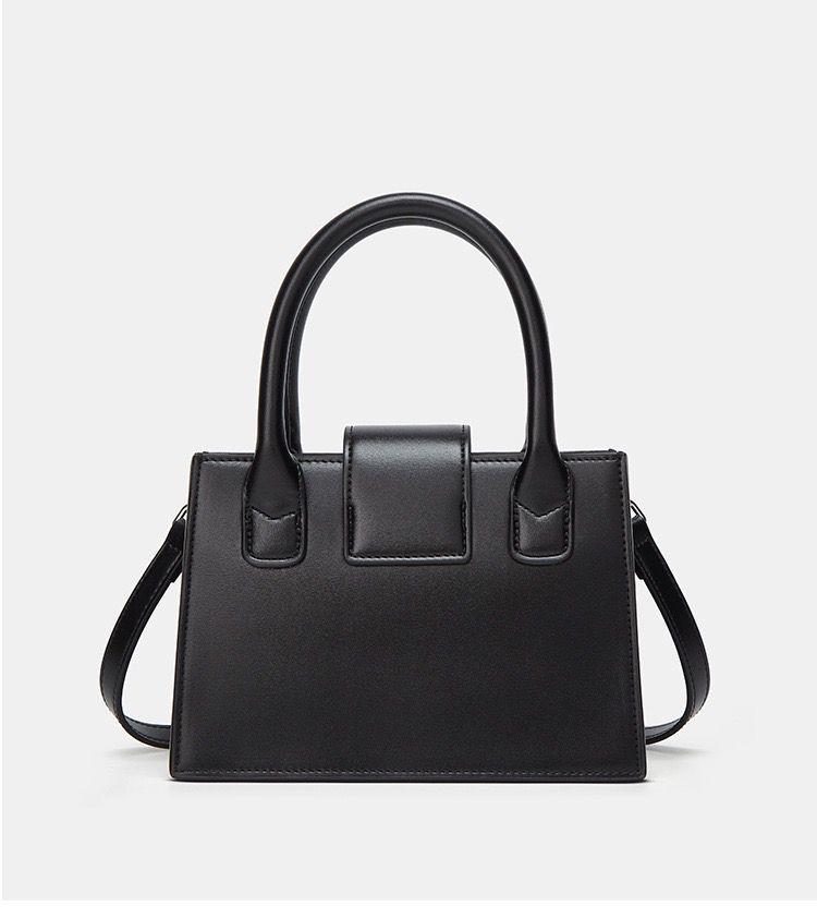 Armani Exchange Square Satchel (Black)